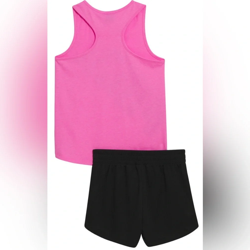 Girls 2 pc Set Tank Short Puma Athletic Youth Sports Training Active Wear Top - Picture 6 of 7